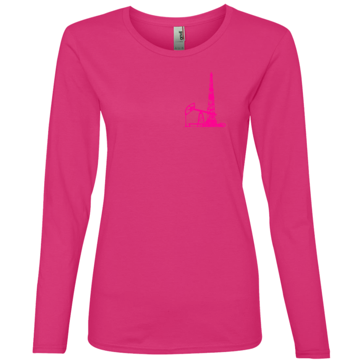 American Oil Pink Front &amp; Back