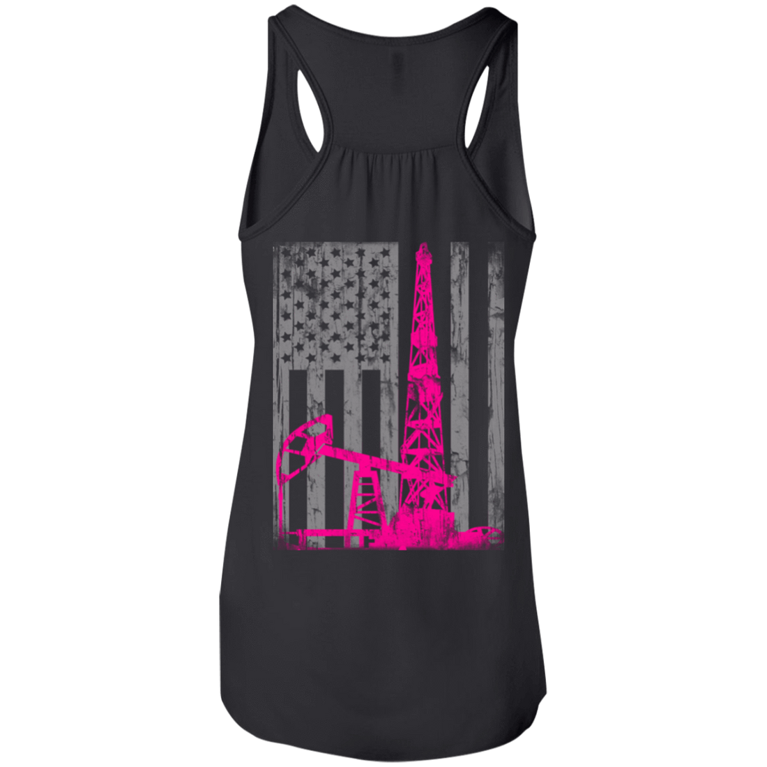 American Oil Pink Front &amp; Back