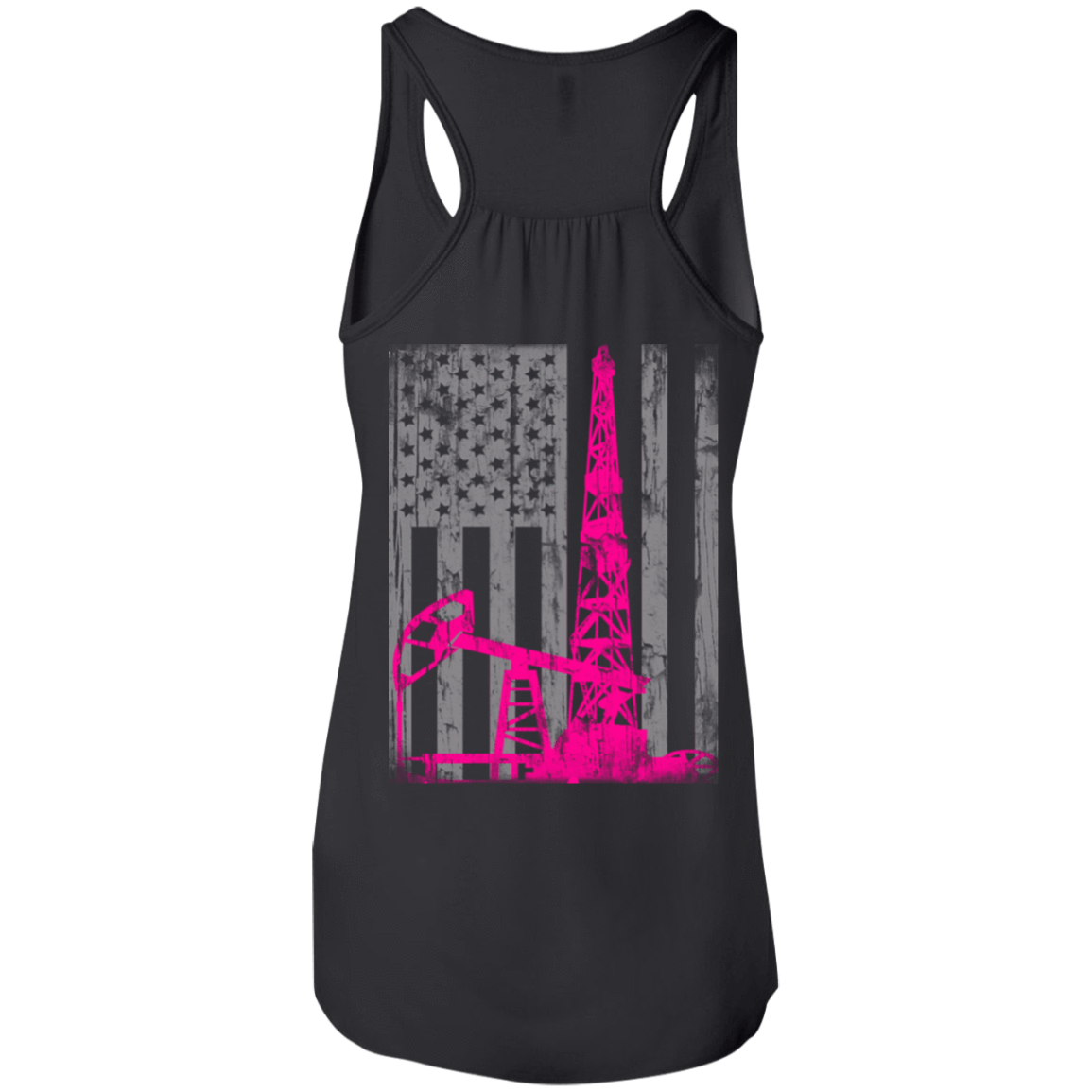 American Oil Pink Front &amp; Back