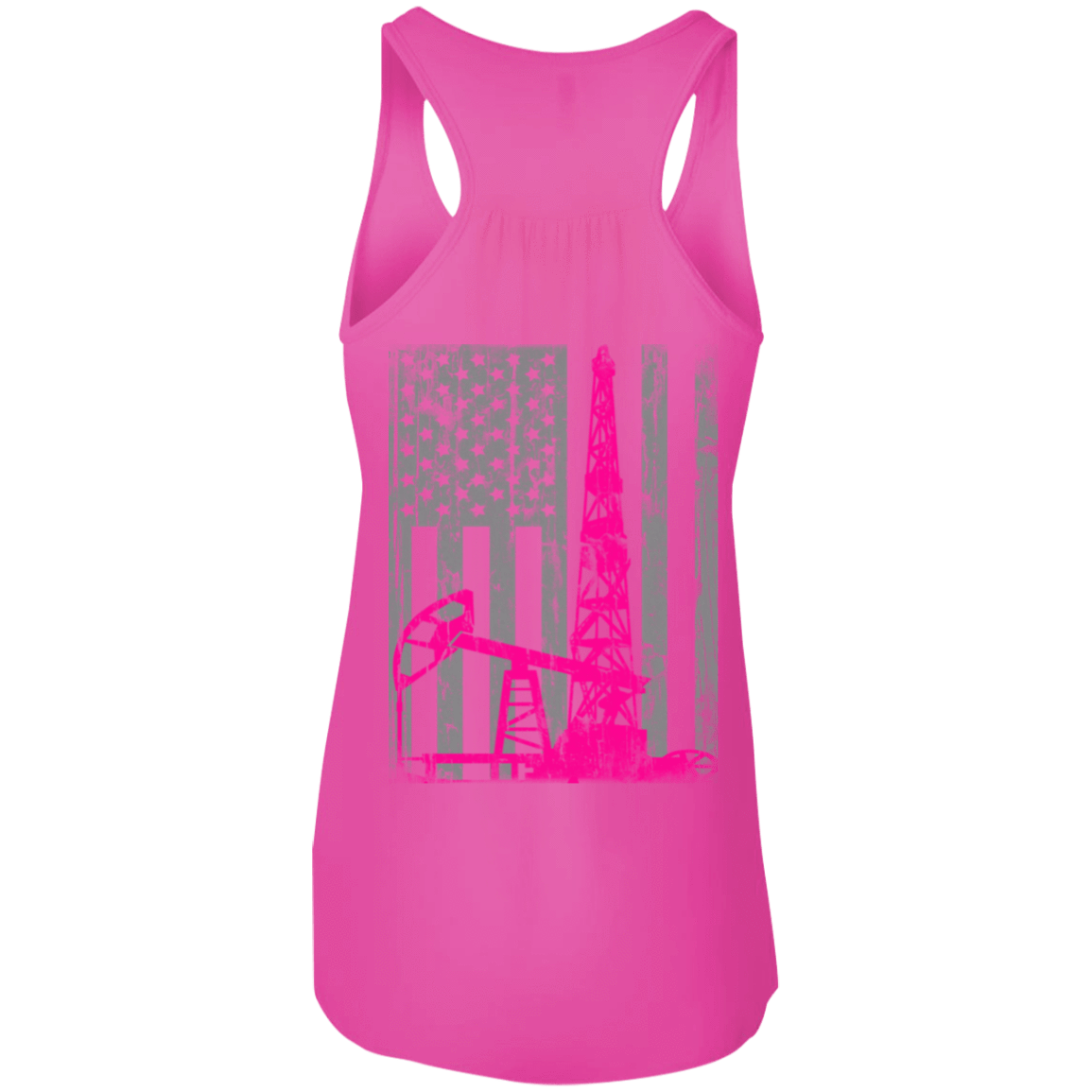 American Oil Pink Front &amp; Back