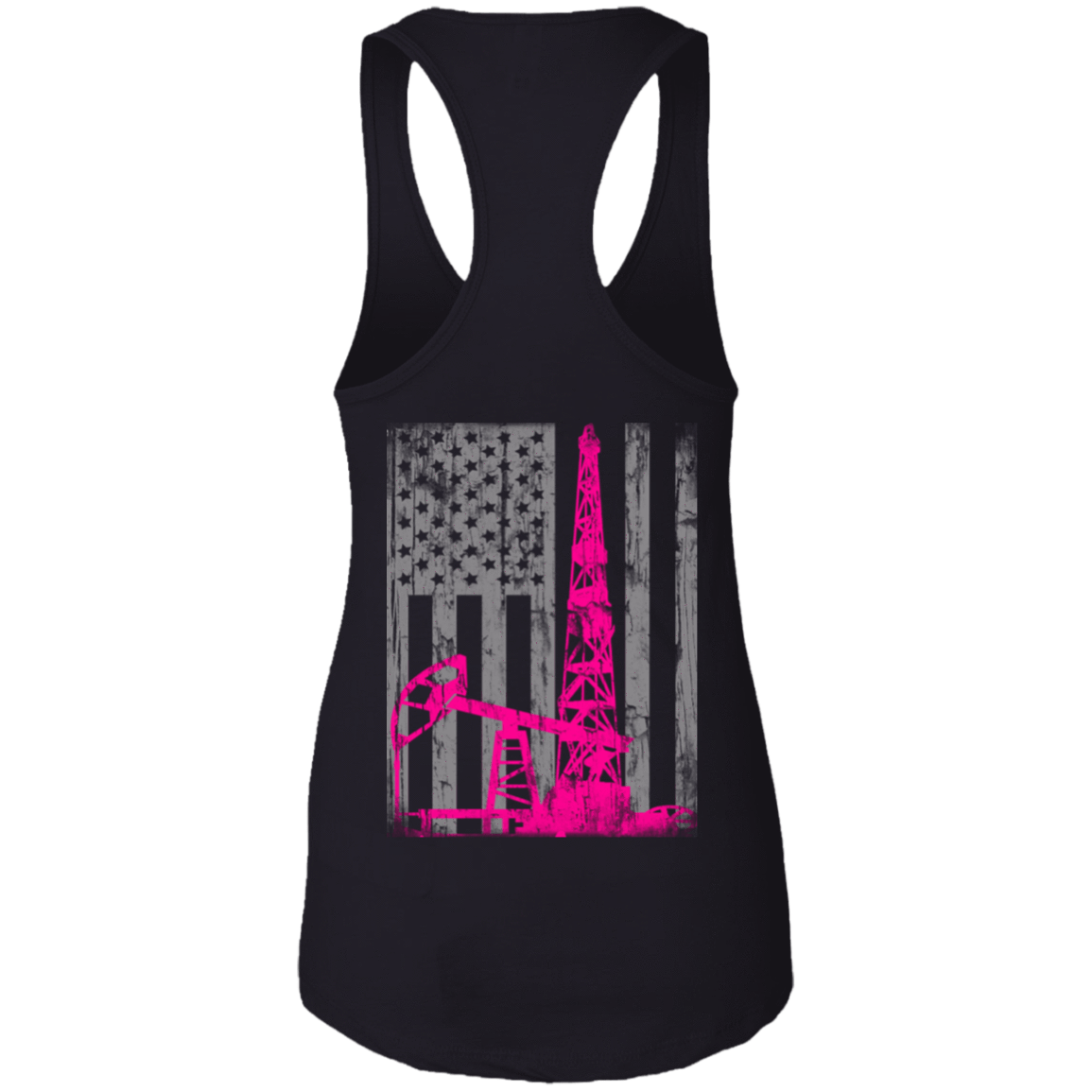 American Oil Pink Front &amp; Back