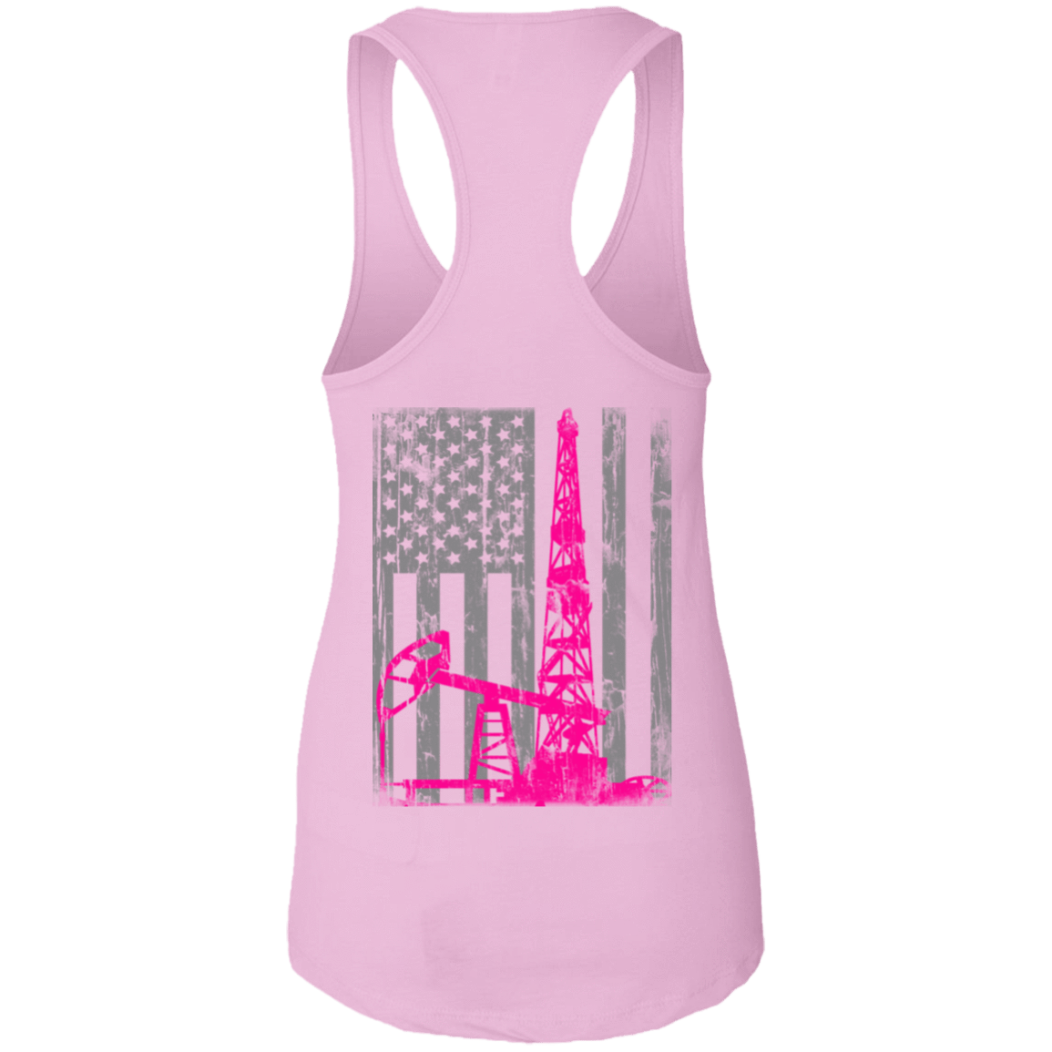 American Oil Pink Front &amp; Back