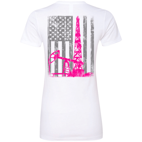 American Oil Pink Front &amp; Back