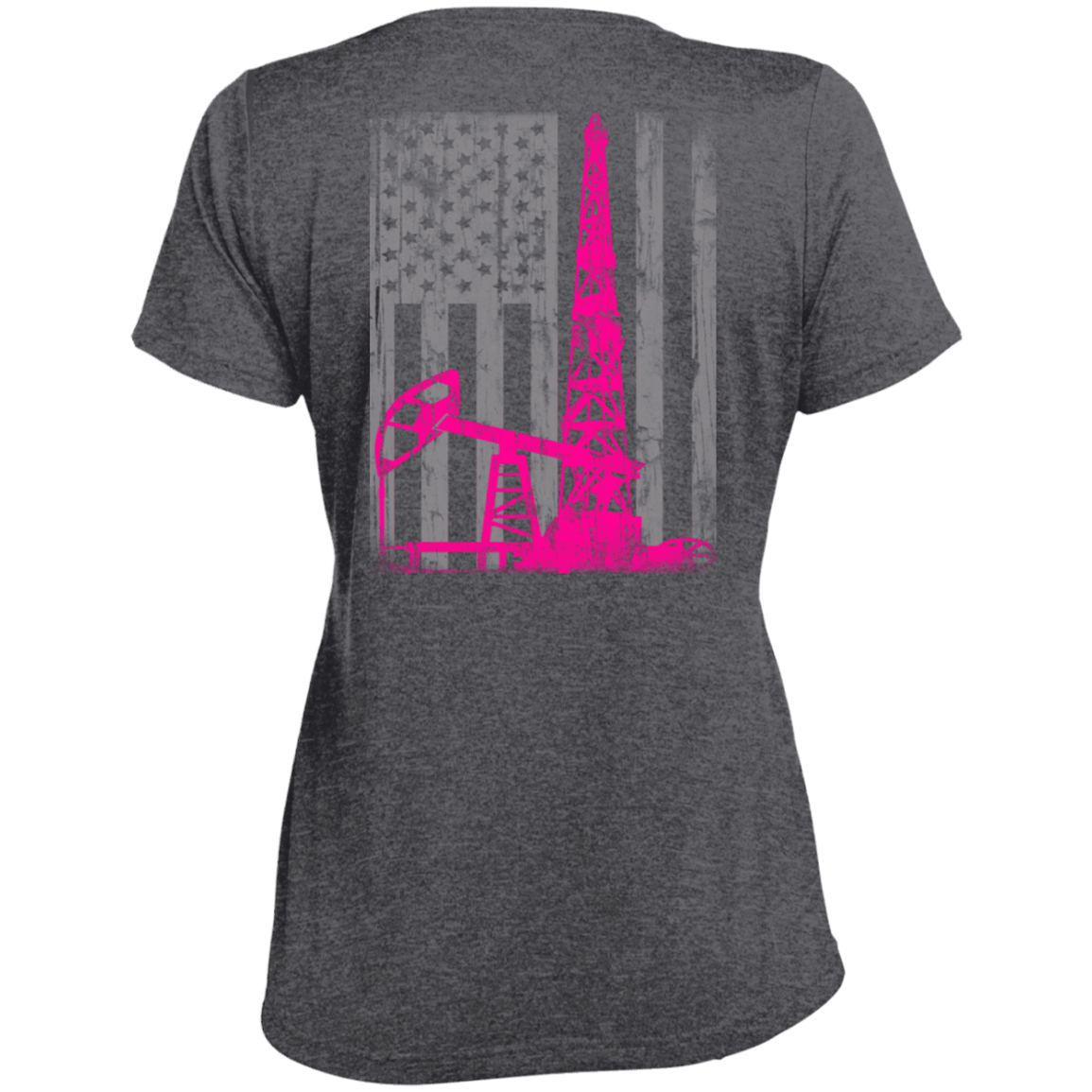 American Oil Pink Front &amp; Back