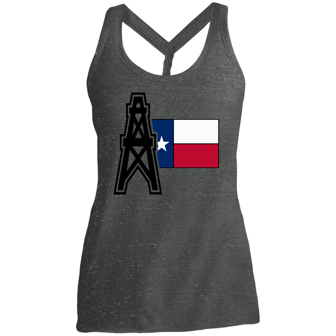 Texas Oil Red, White, and  Blue