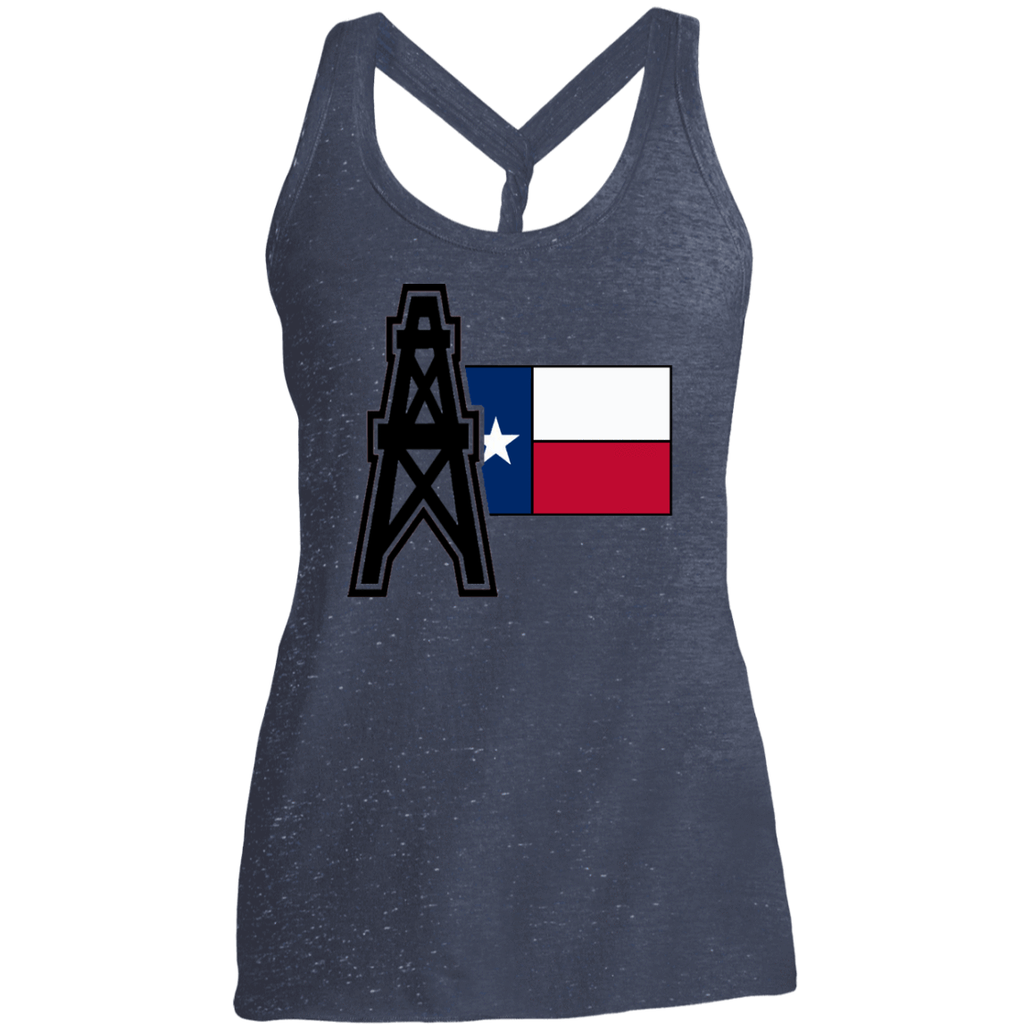 Texas Oil Red, White, and  Blue