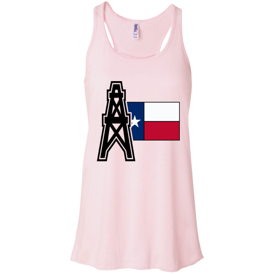 Texas Oil Red, White, and  Blue