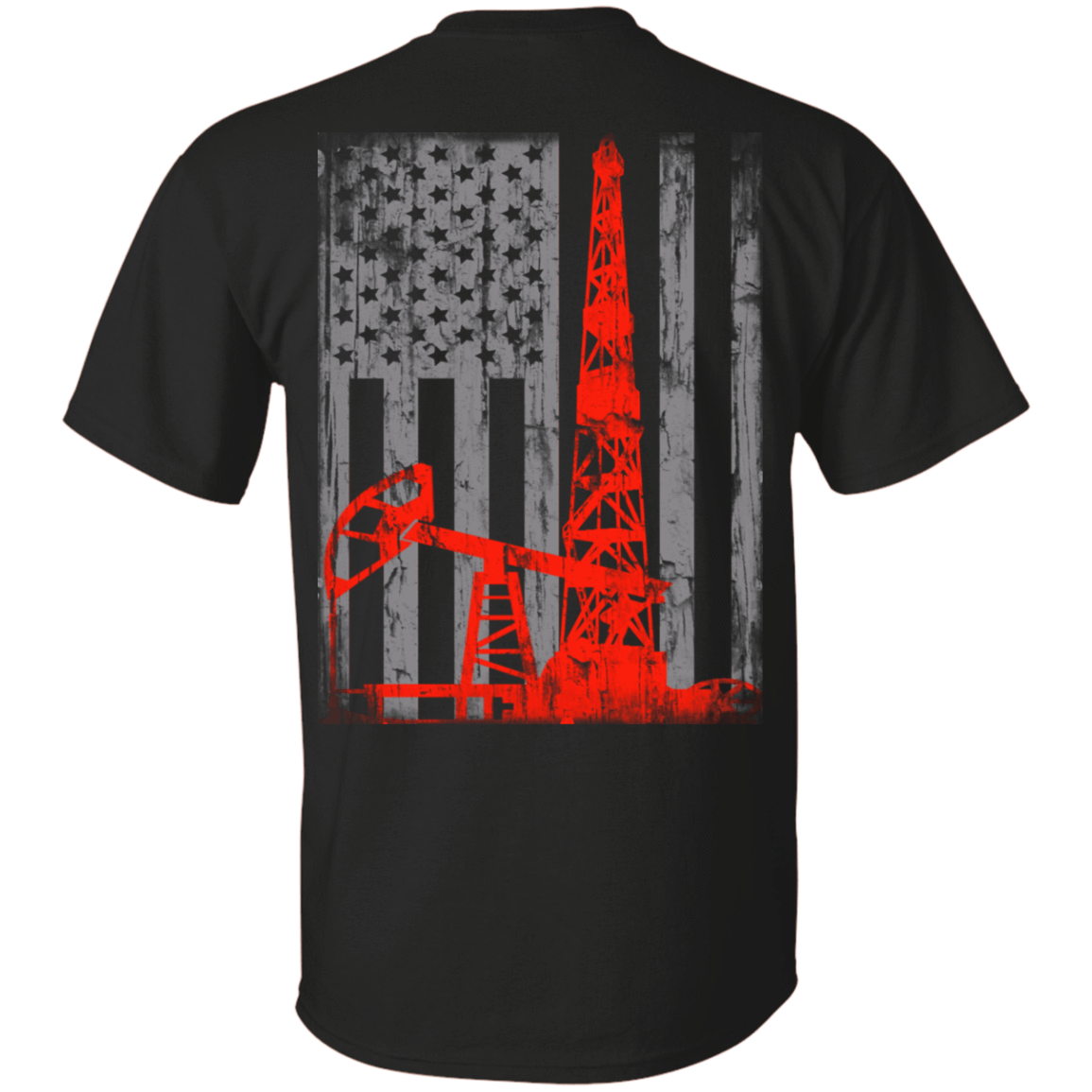 American Oil Field Front &amp; Back