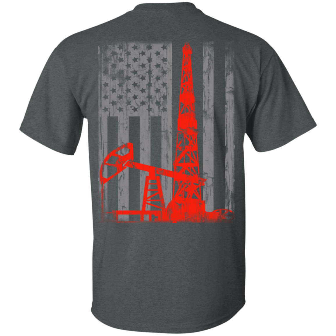 American Oil Field Front &amp; Back