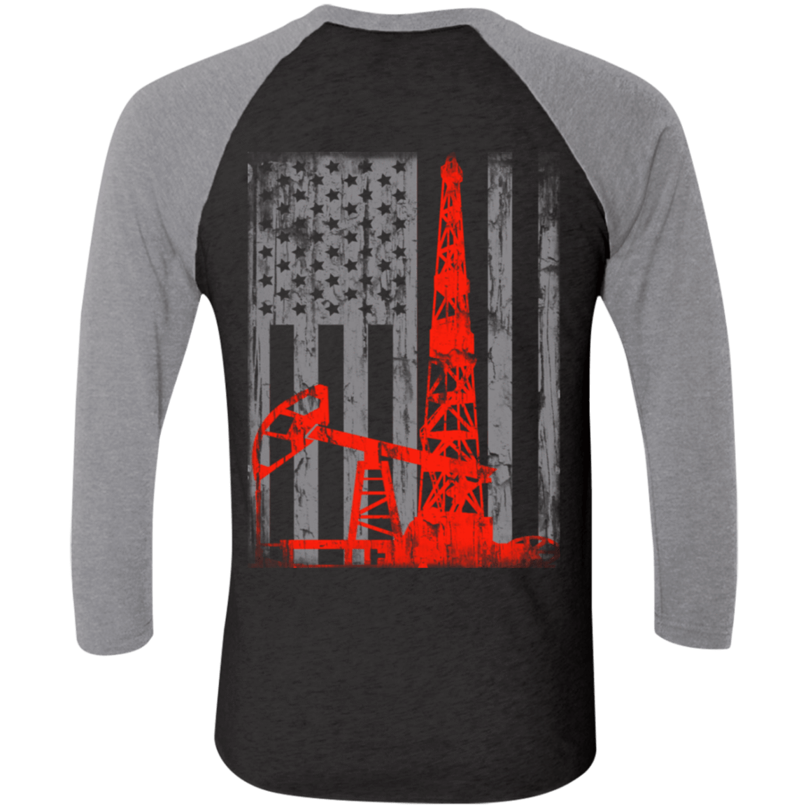 American Oil Field Front &amp; Back