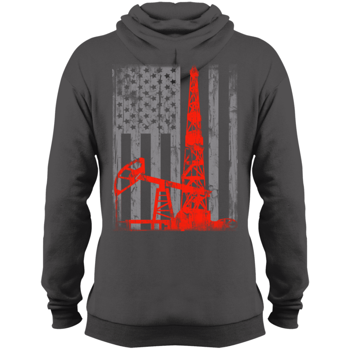 American Oil Field Front &amp; Back