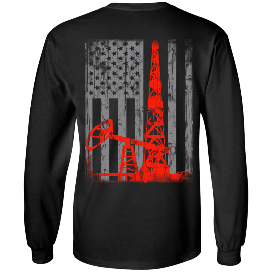 American Oil Field Front &amp; Back