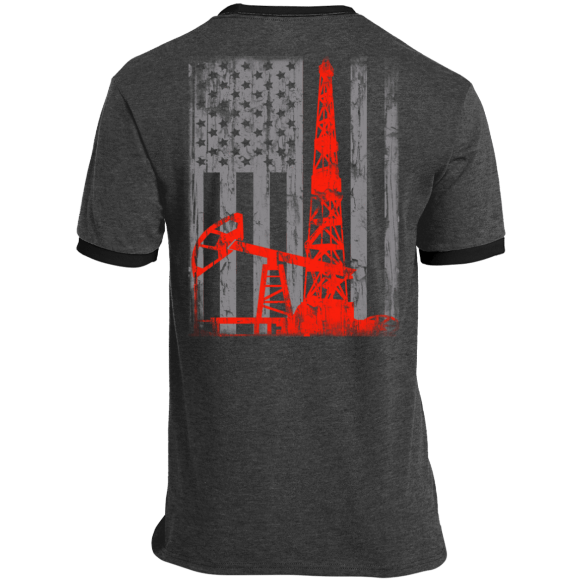 American Oil Field Front &amp; Back