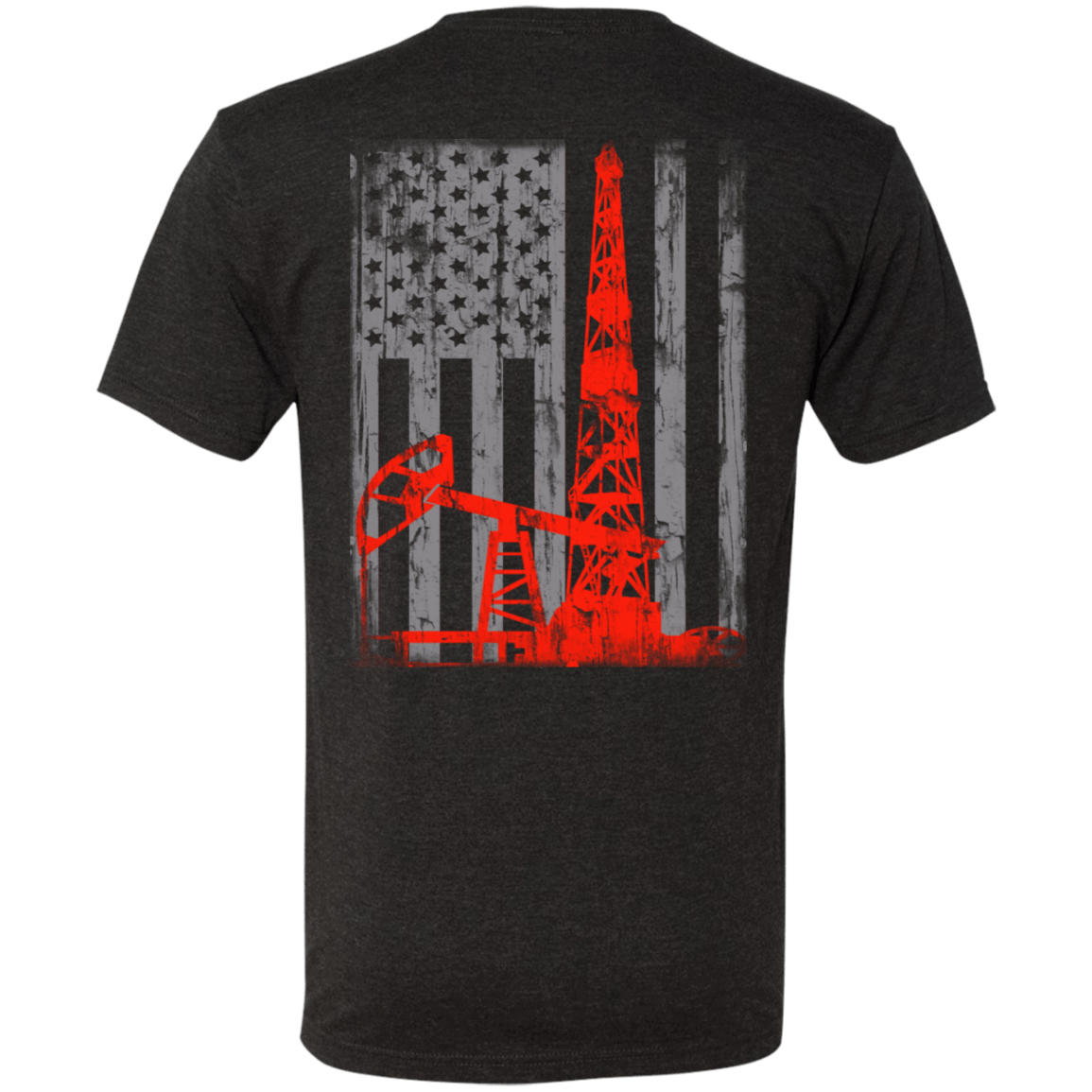 American Oil Field Front &amp; Back