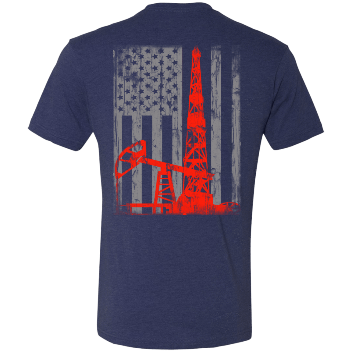 American Oil Field Front &amp; Back