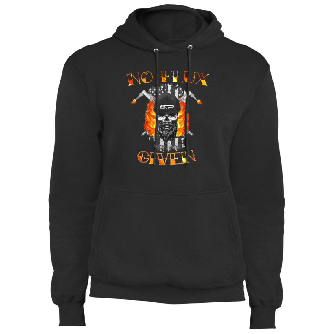 American Welder No Flux Given Black Hoodie