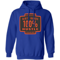 Dirty Hands 100 Percent Hustle Badge