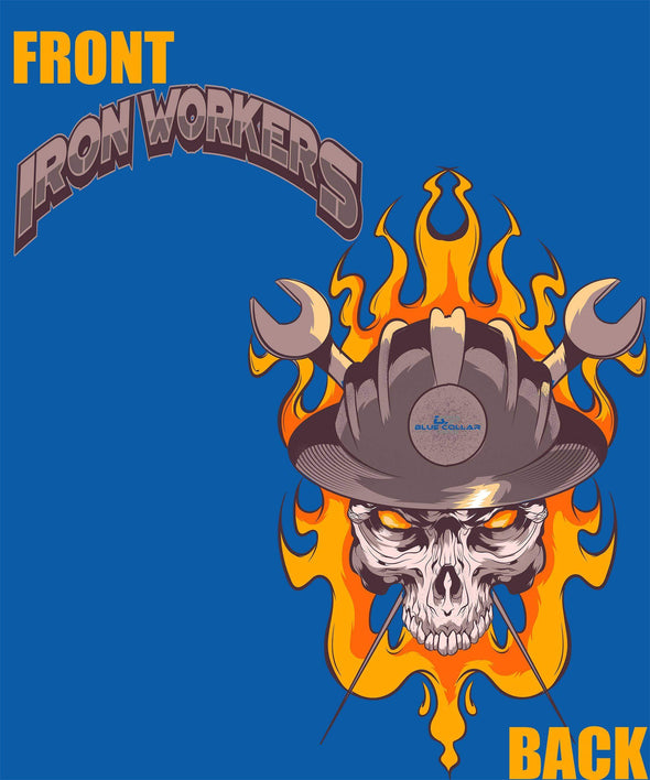 Iron Worker Mockup Front and Back