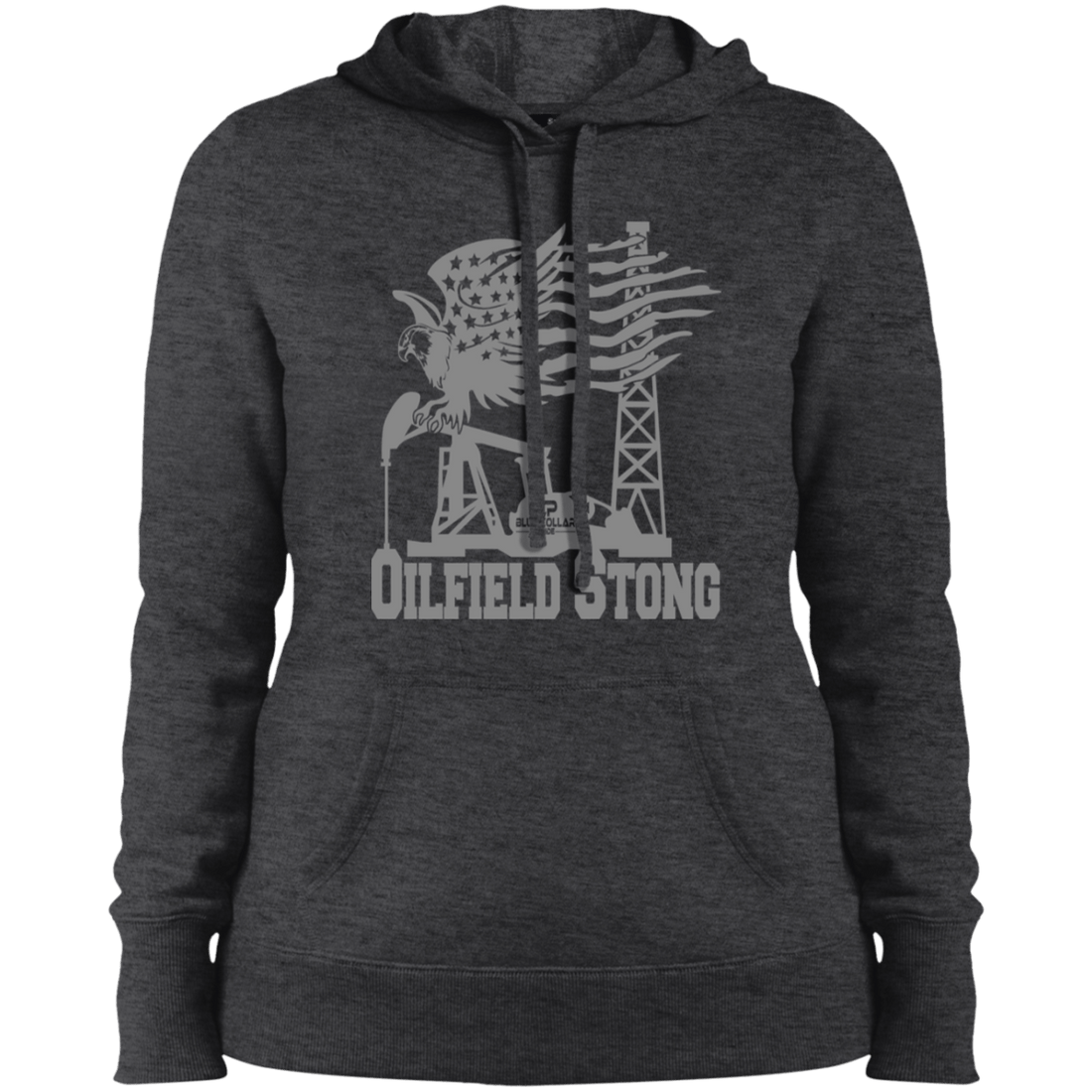 Ladies American Oilfield Strong Eagle Pride