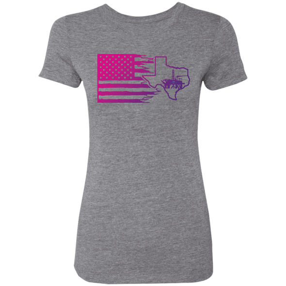 American Oil Texas Offshore Ladies Dark Pink