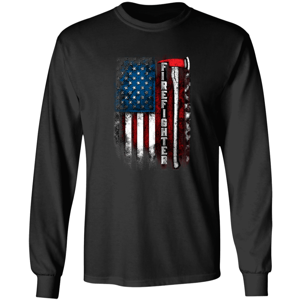 American Firefighter Flag & Ax