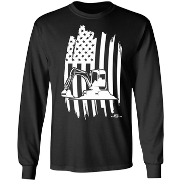 American Pipeline Vertical Flag Dk