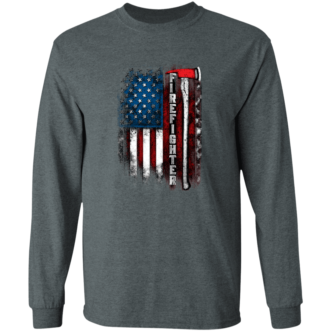 American Firefighter Flag & Ax