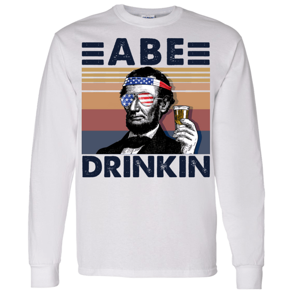 Abe Drinkin President 4th of July Shirt