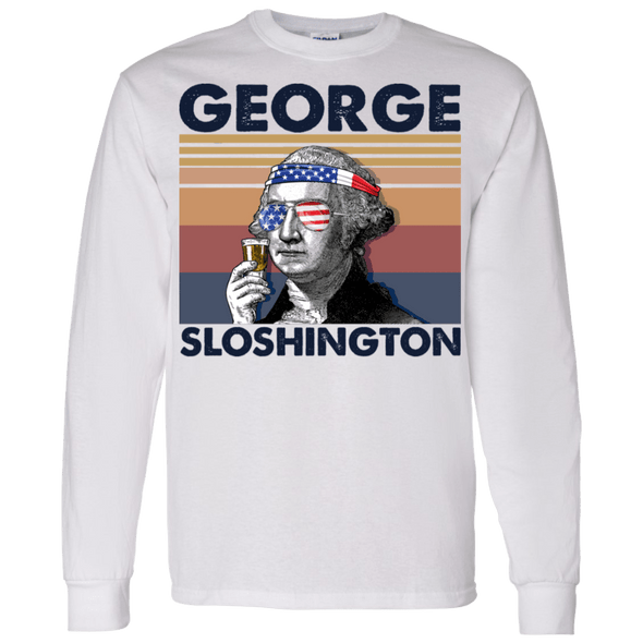 George Sloshington President 4th of July Shirt