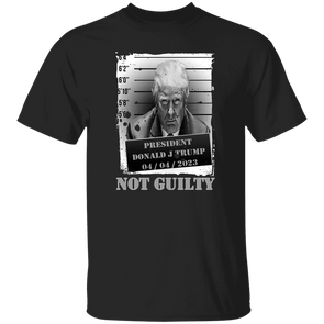 Donald Trump Mugshot Not Guilty