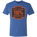 Dirty Hands 100 Percent Hustle Badge