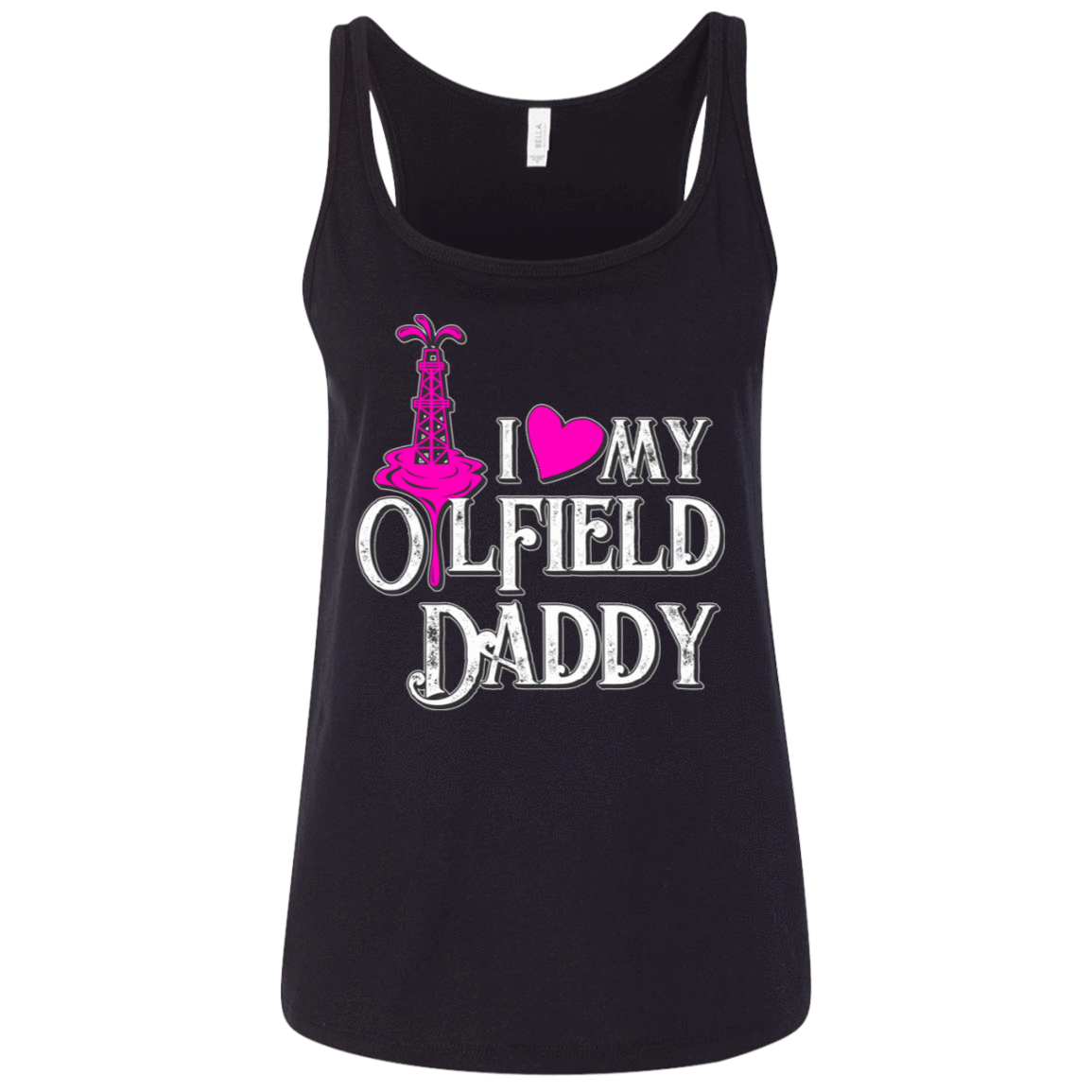 I Love My Oilfield Daddy Tank Top