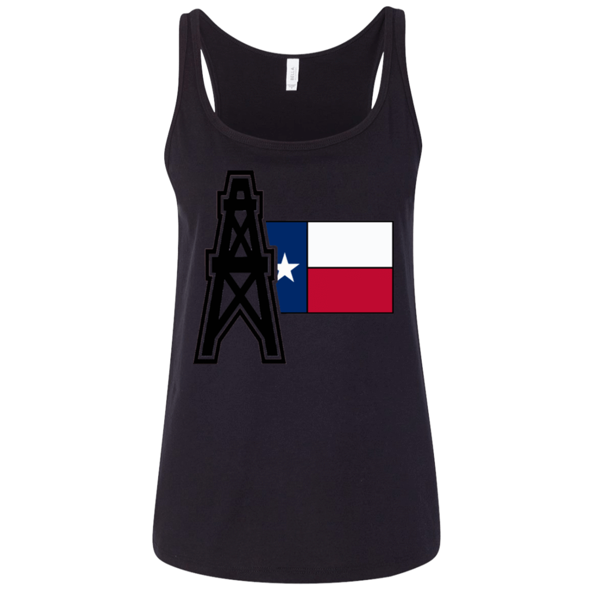 Texas Oil Red, White, and  Blue