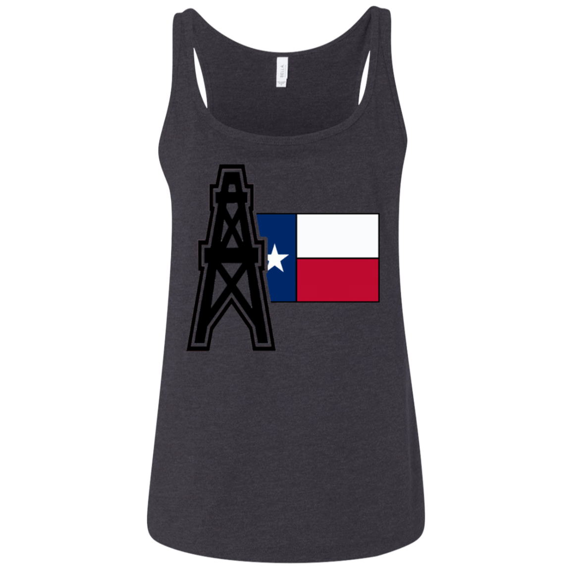Texas Oil Red, White, and  Blue