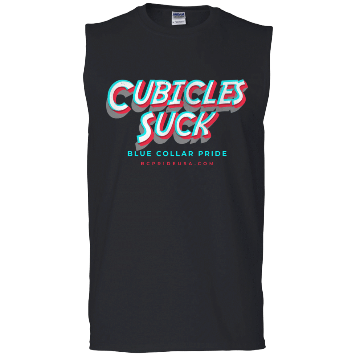 Cubicles Suck Retro
