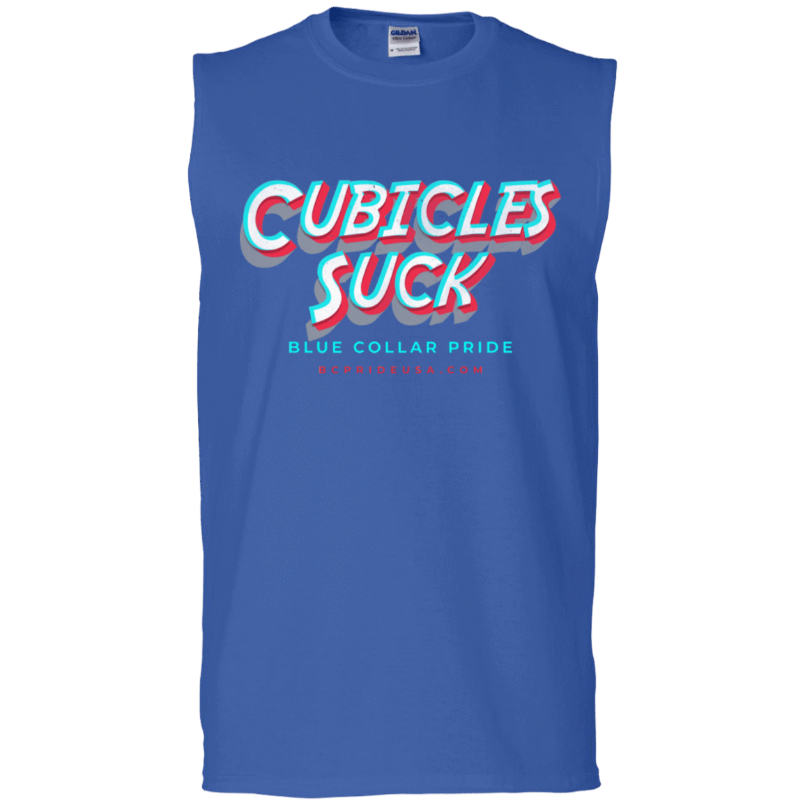 Cubicles Suck Retro