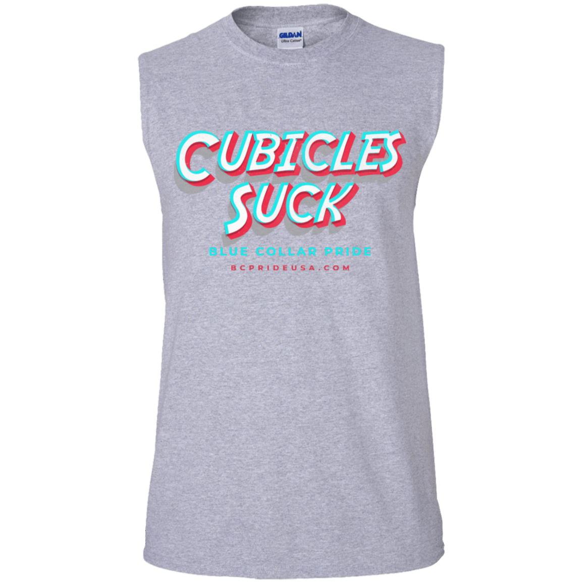 Cubicles Suck Retro