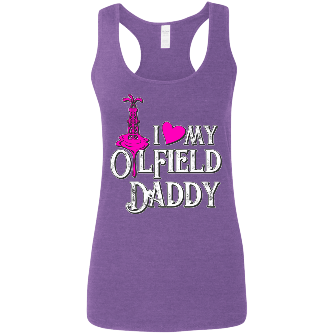 I Love My Oilfield Daddy Tank Top