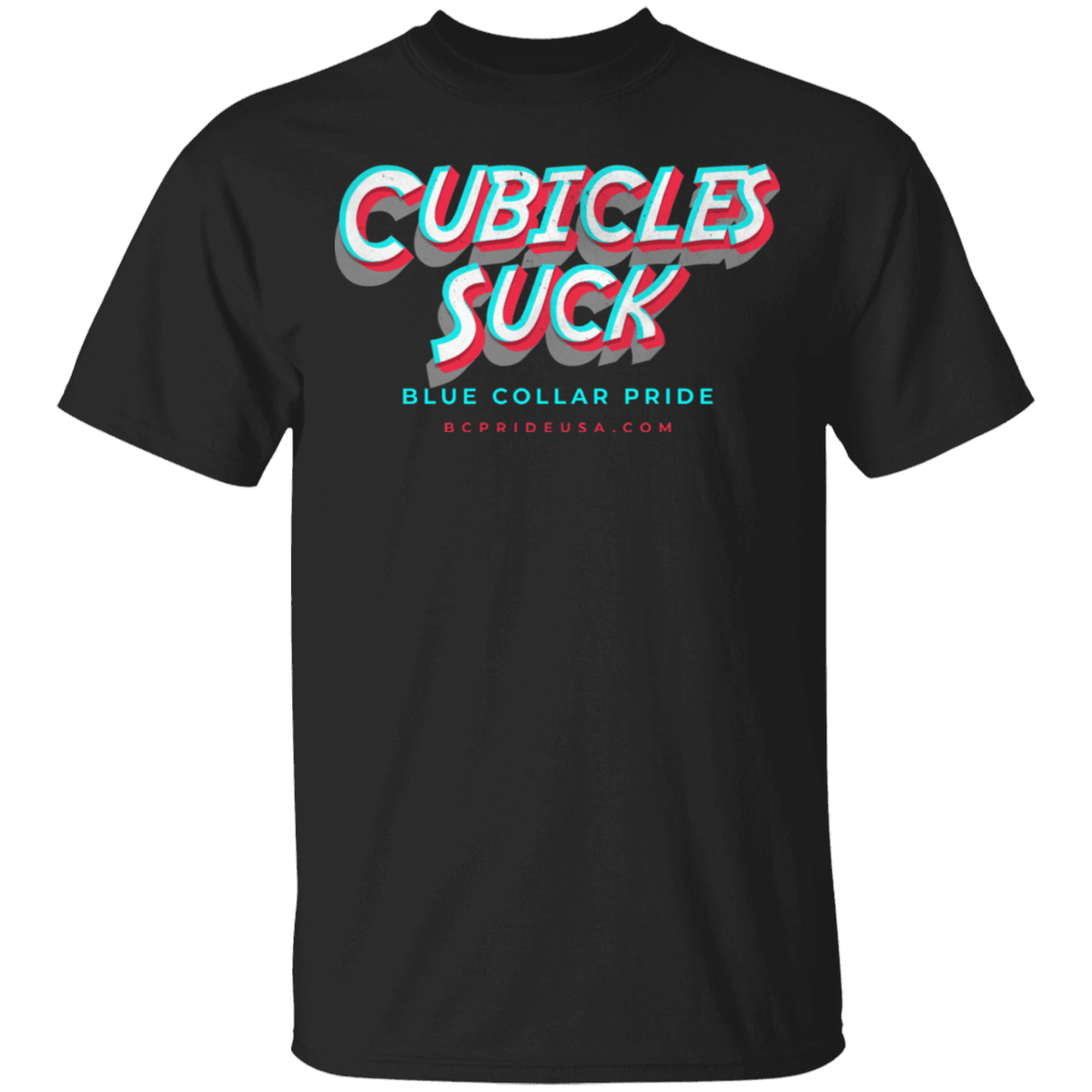 Cubicles Suck Retro