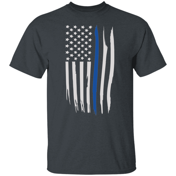 Thin Blue Line American Flag