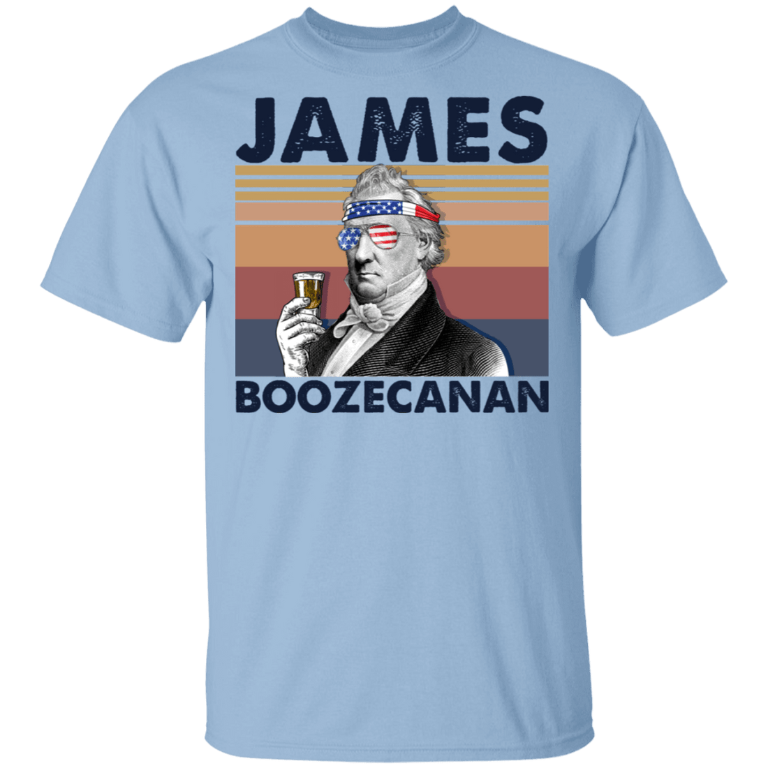 James Boozecanan President 4th of July Shirt