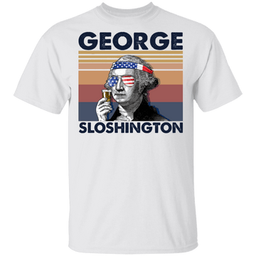 George Sloshington President 4th of July Shirt