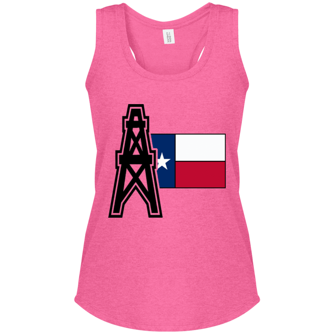 Texas Oil Red, White, and  Blue