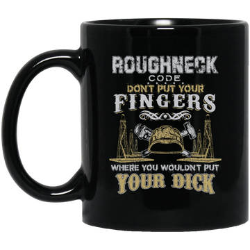 Roughneck Code Black Mug 11oz