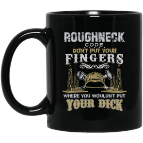 Roughneck Code Black Mug 11oz