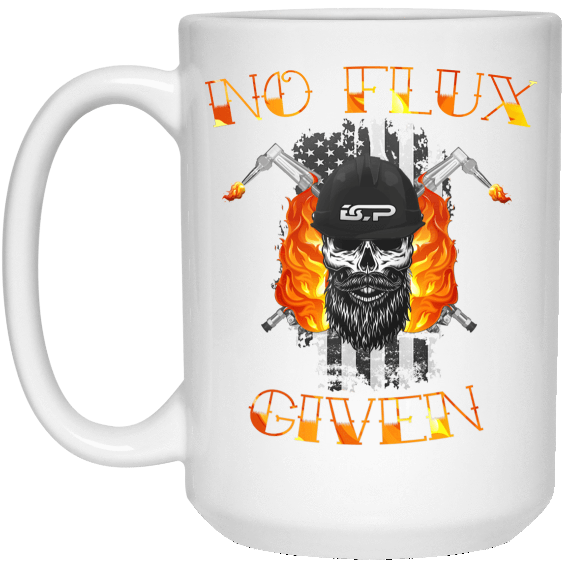 American No Flux Given White Mug