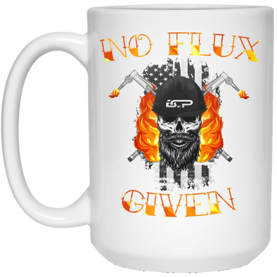 American No Flux Given White Mug