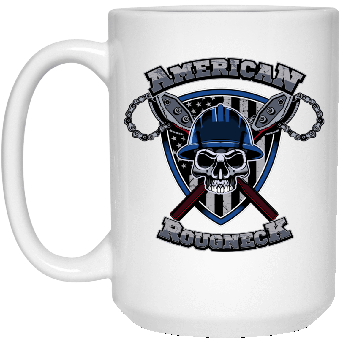 American Rougneck White Mug