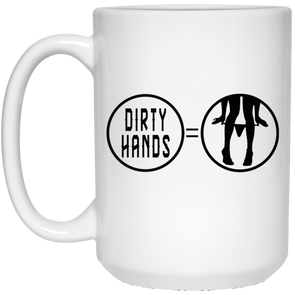 Dirty Hands Panty Dropper White Mug