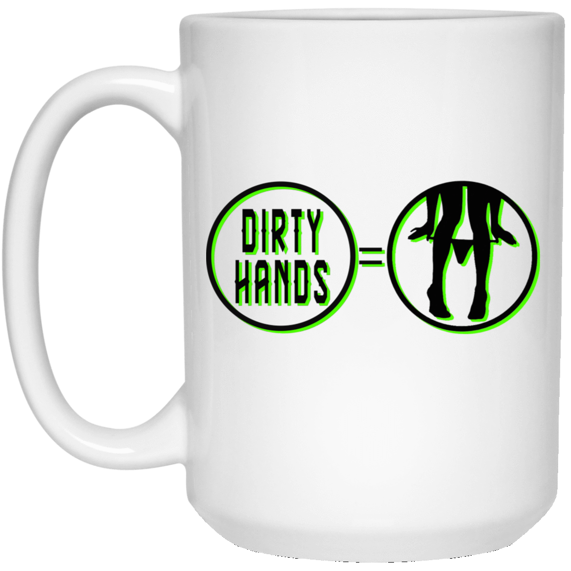 Dirty Hands Panty Dropper White Mug 2